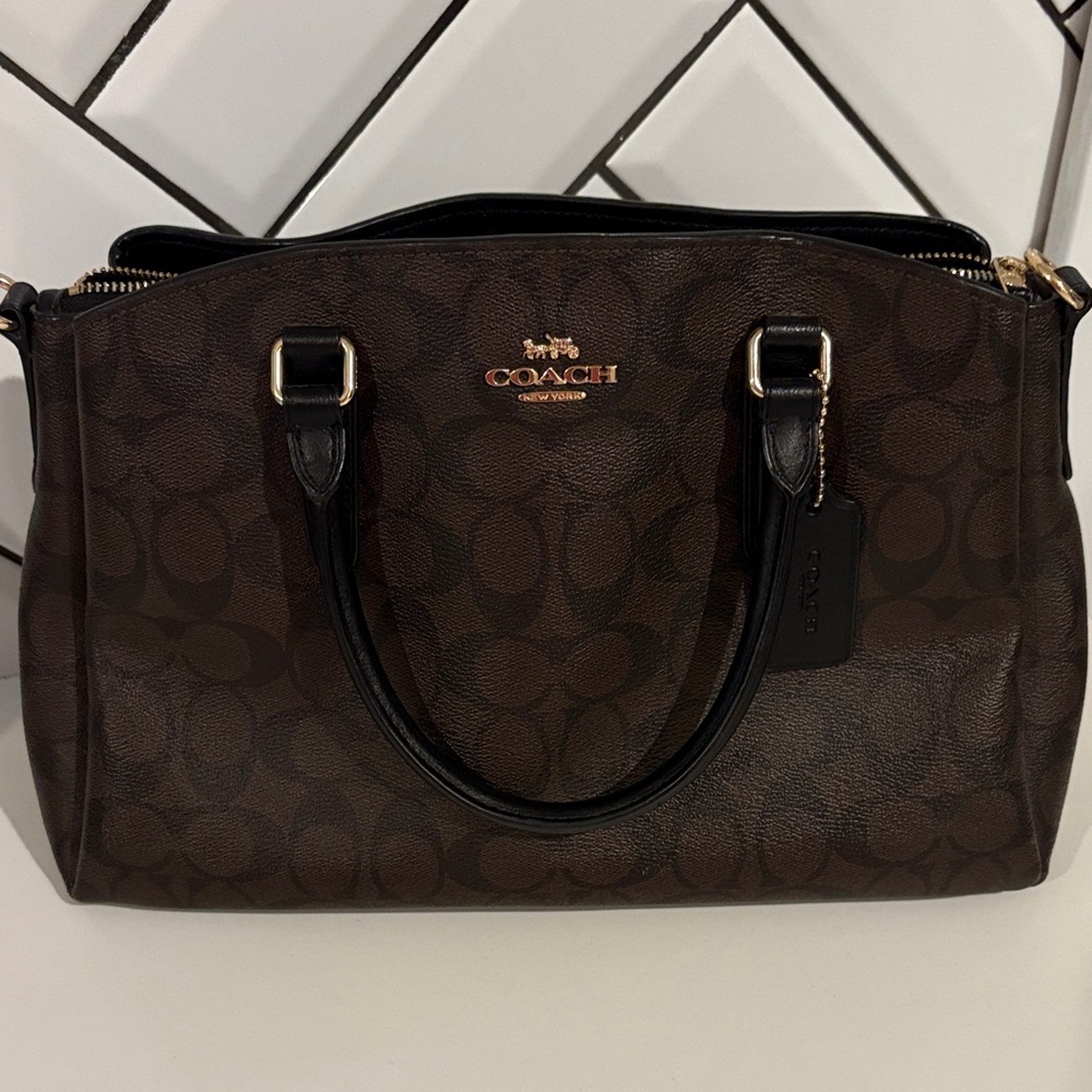 Coach Dark Brown Satchel